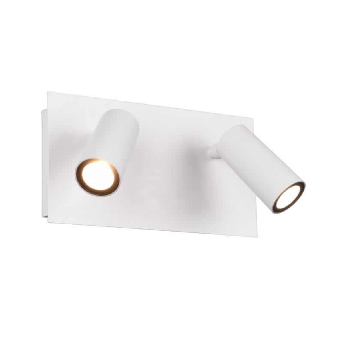 Elewacyjna LAMPA ogrodowa TUNGA 222960231 metalowa OPRAWA regulowany kinkiet LED 6W 3000K tuby loft IP54 białe, Trio