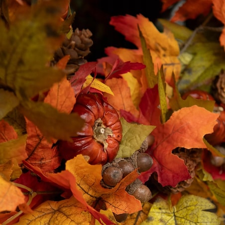 MINI DYNIA SUSZONA NATURALNA CZERWONA 10 szt. dekoracyjna Halloween Jesień