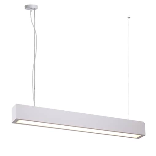 Lampa sufitowa wisząca Light Prestige Ibros biały LED CCT 3000K/4000K/6000K (regulowana) 1 szt.