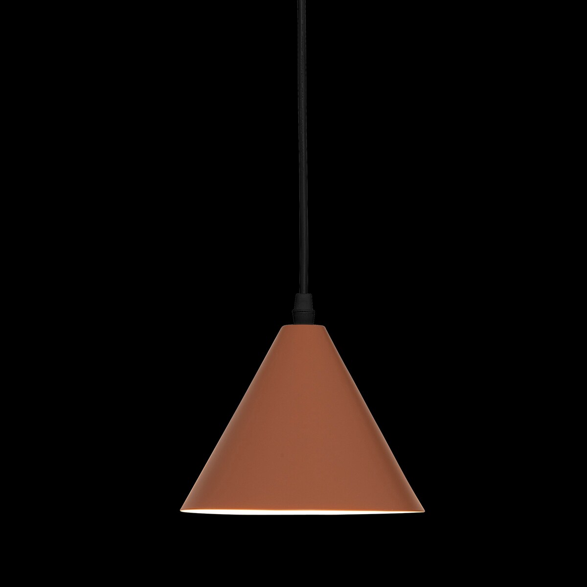 Nowoczesna lampa wisząca CONIA rożek, Ø 17 cm