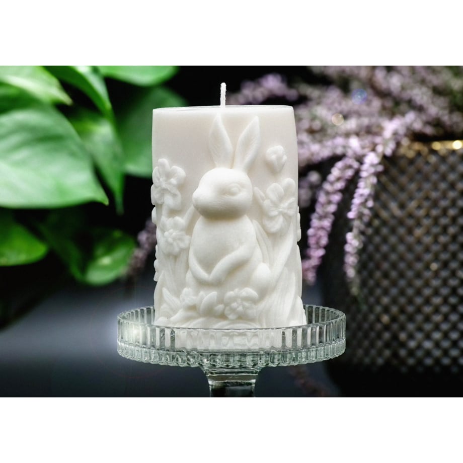 świeca sojowa stołowa wielkanocna