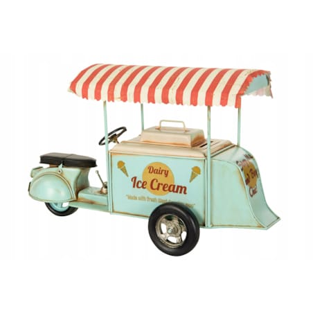 FIGURKA LODZIARKA auto z lodami RETRO