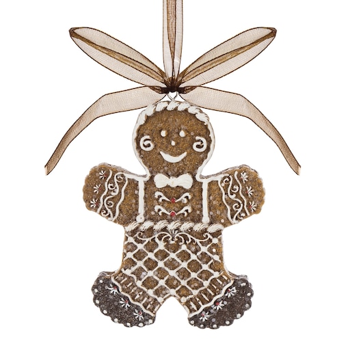 Zawieszka Piernikowy Ludzik, 6 szt. 8x6x1 cm