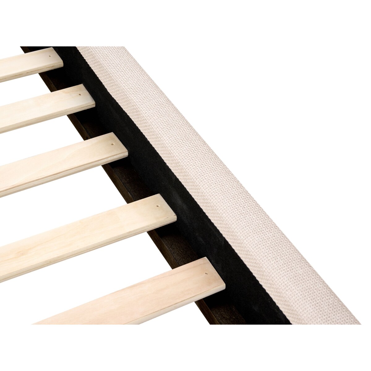 Łóżko VAUCLUSE 180 x 200 cm Jasnobeżowy