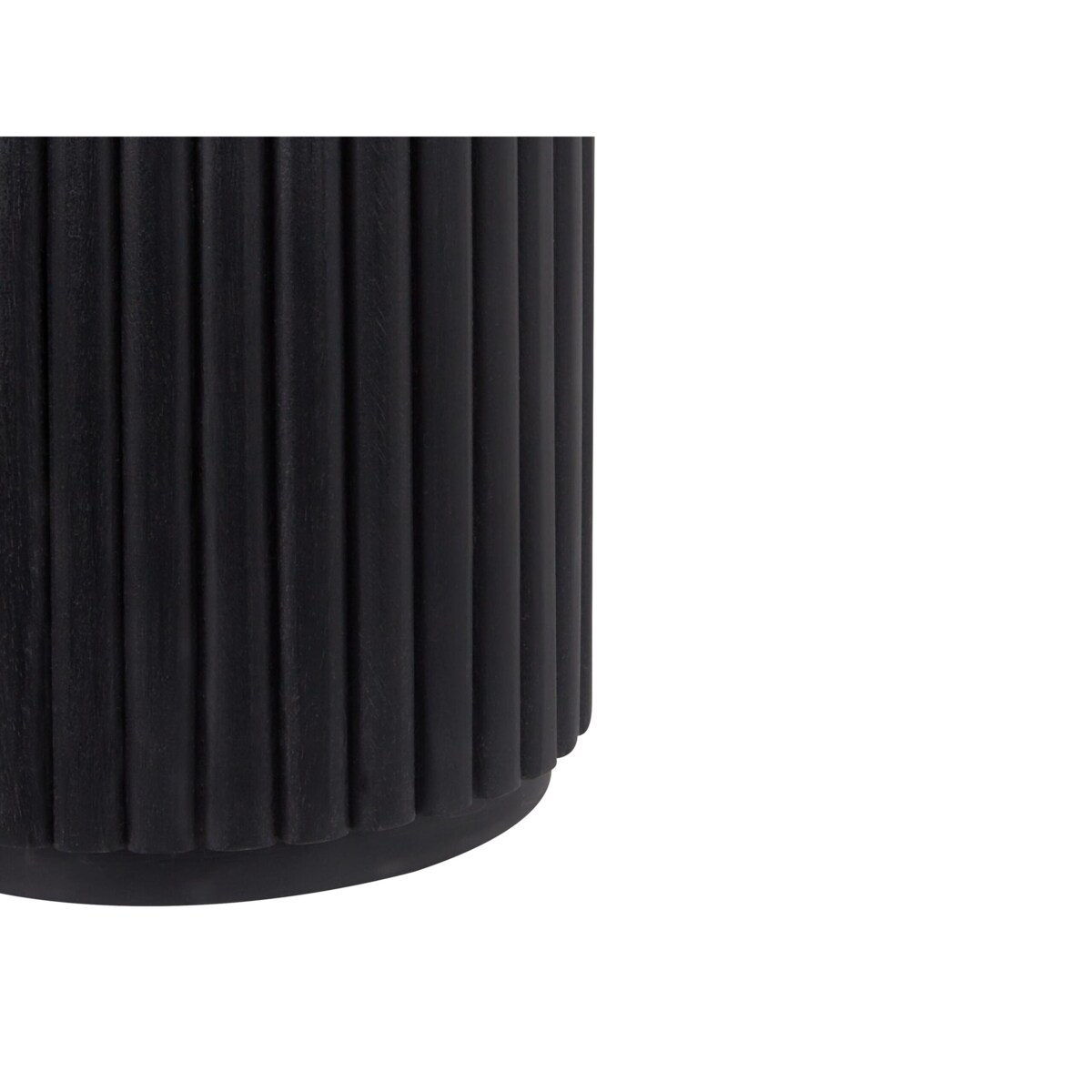 Stolik kawowy Drewno mango Czarny LEMONT