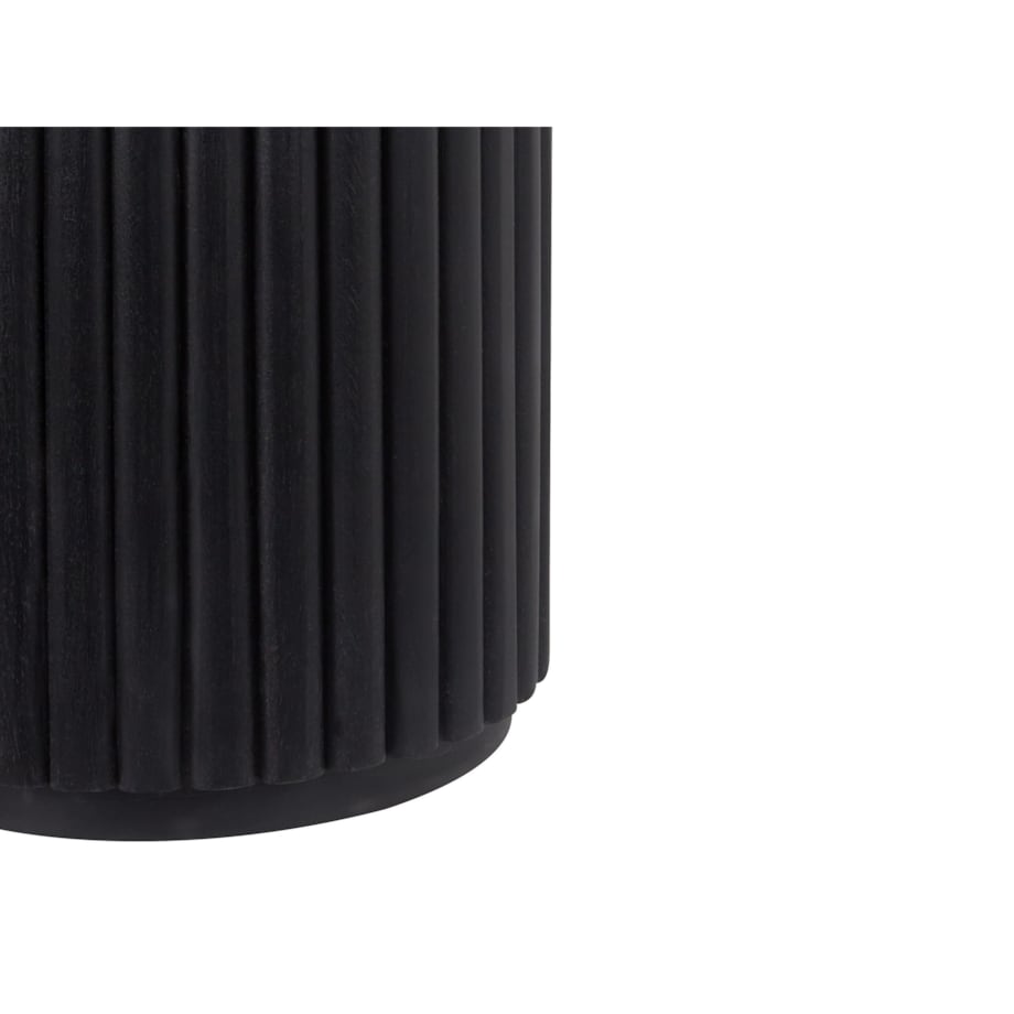 Stolik kawowy Drewno mango Czarny LEMONT