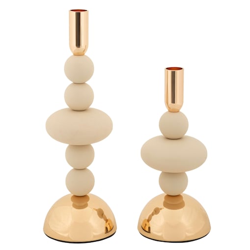 Zestaw świeczników GALAXY, 22 cm, 30 cm