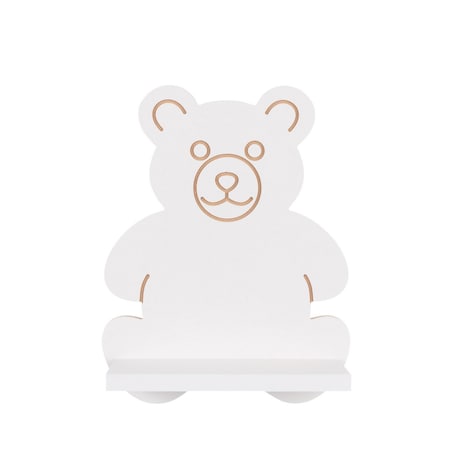 Półka Smiling Teddy Bear 29x14x37cm, 29 x 14 x 37 cm