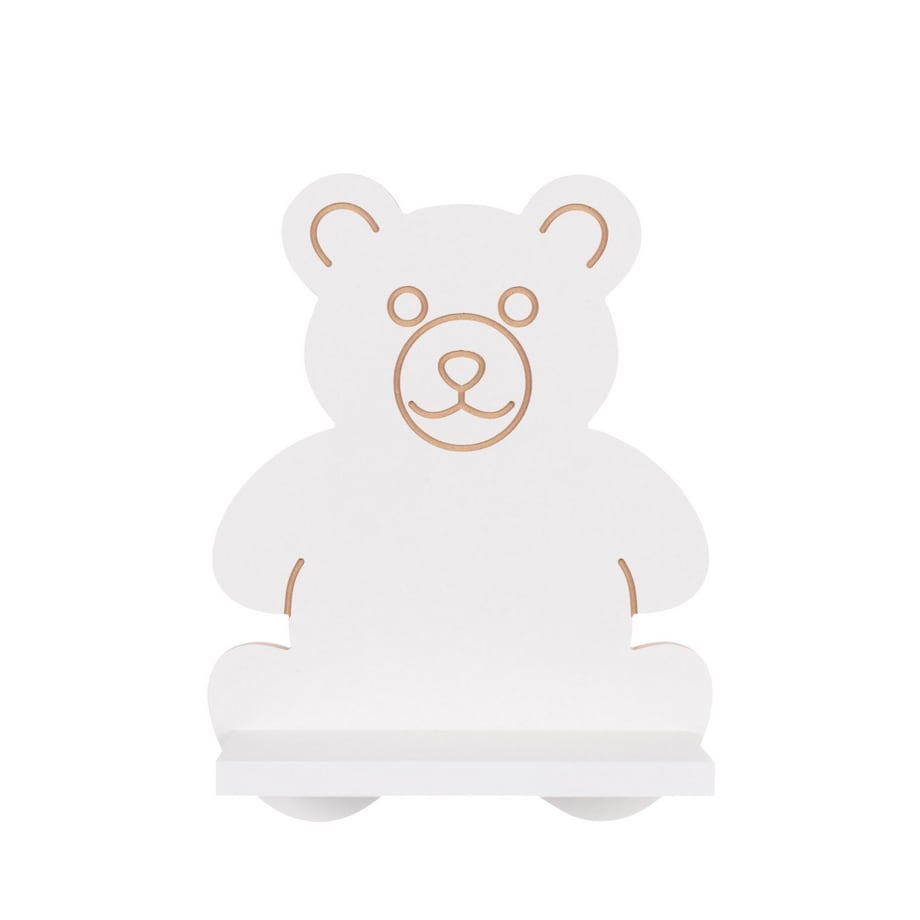 Półka Smiling Teddy Bear 29x14x37cm, 29 x 14 x 37 cm