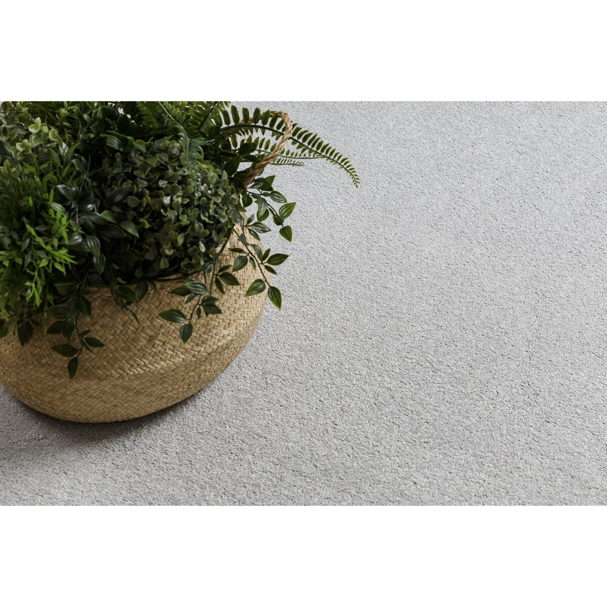 DYWAN koło CASHMERE srebrny 152 gładki koło 133 cm