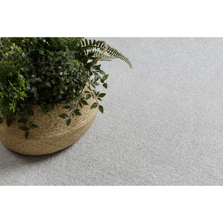 DYWAN koło CASHMERE srebrny 152 gładki koło 133 cm