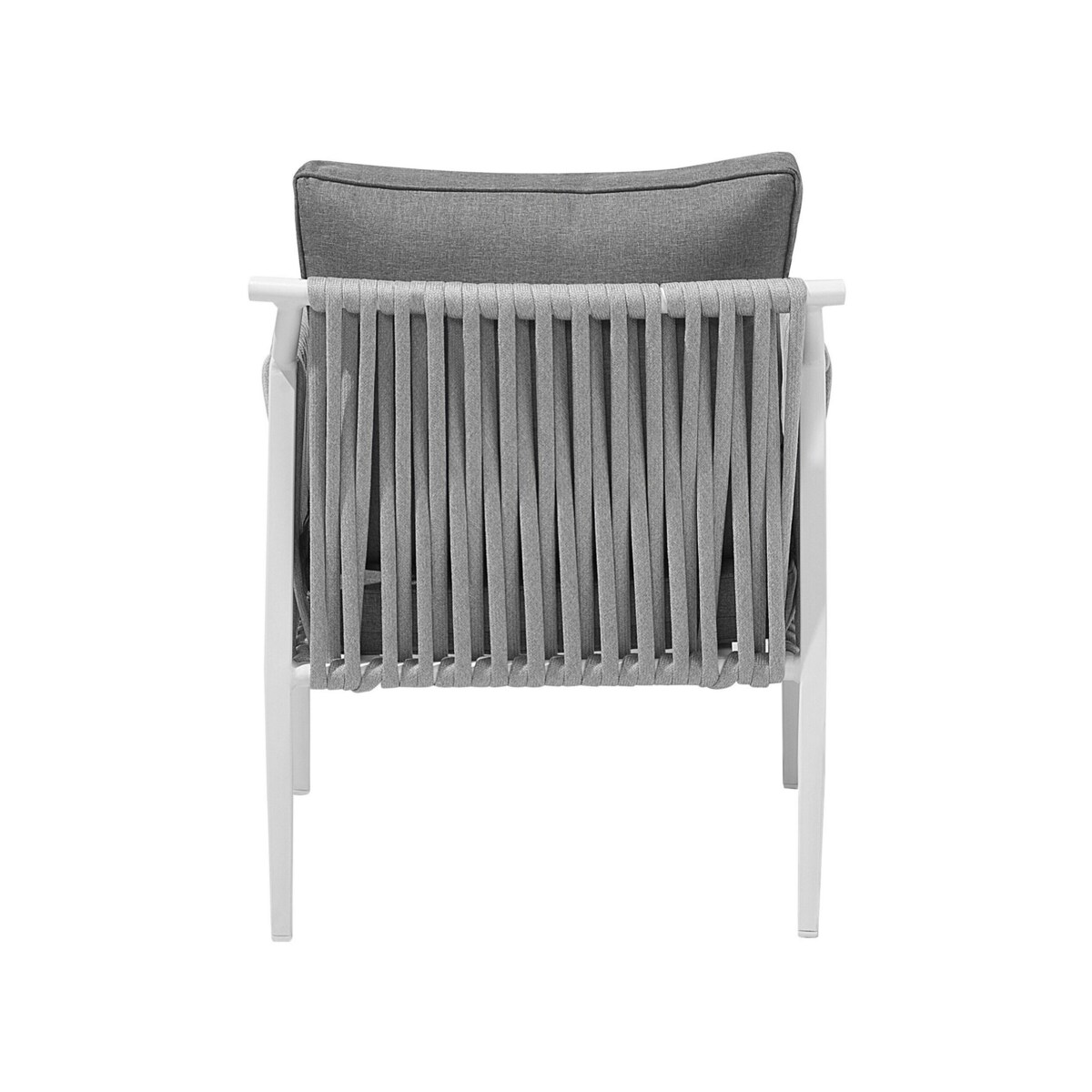 Zestaw ogrodowy 4-osobowy szary LATINA