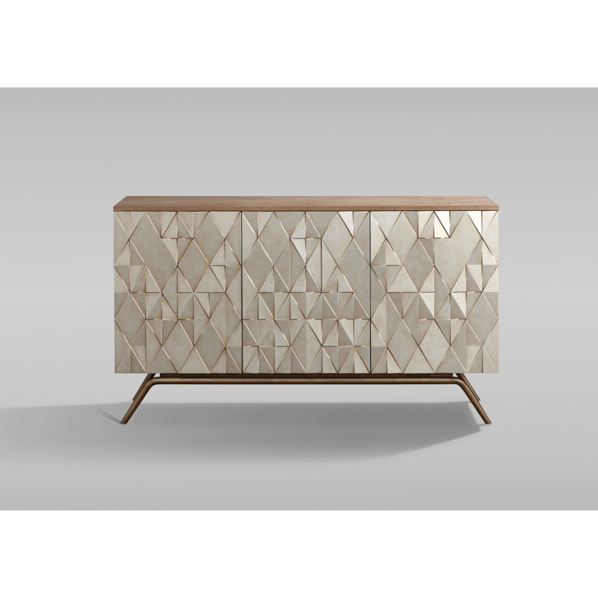 Złota komoda Indigo Premium 150x40x86