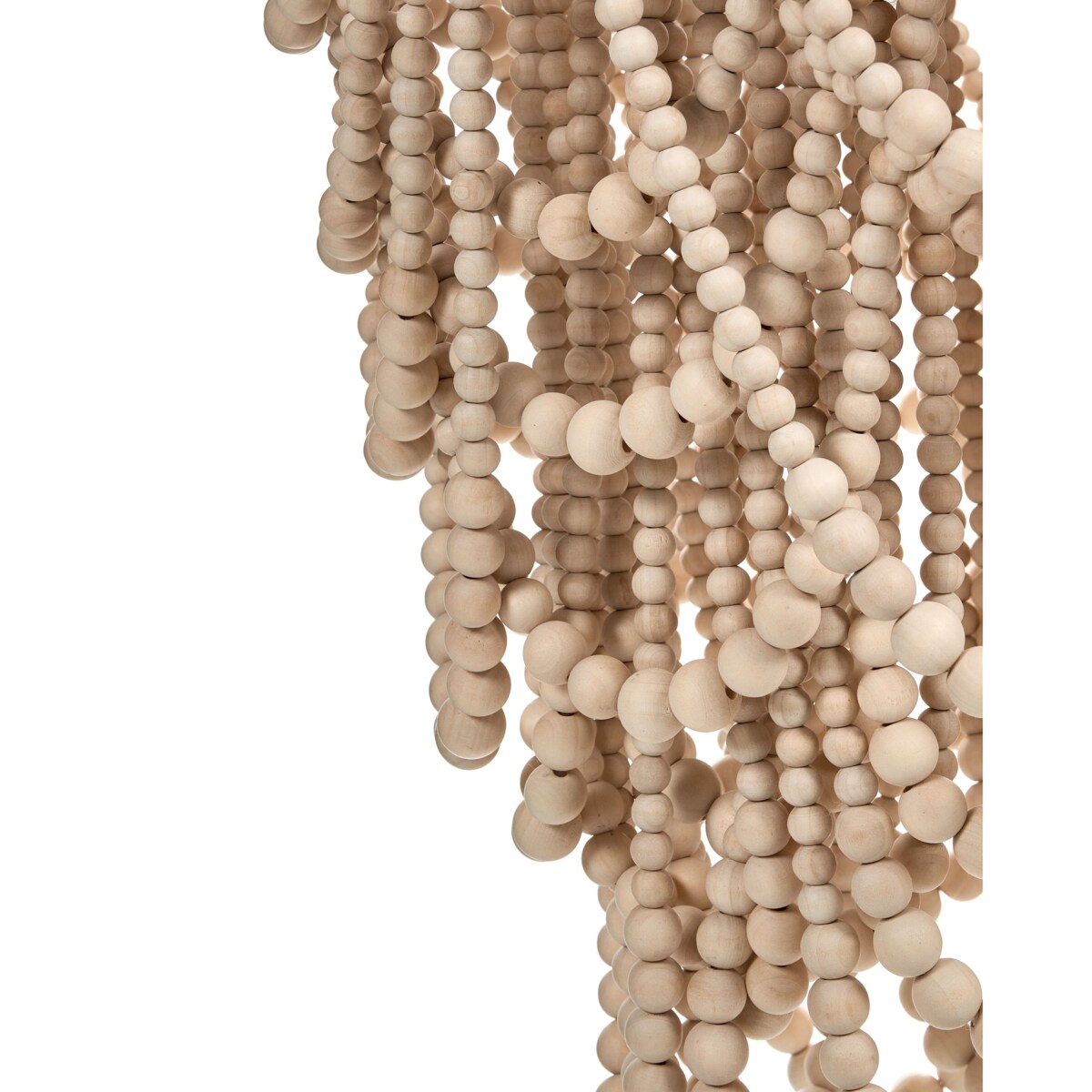 Żyrandol TURABO Drewno Jasnobrązowy