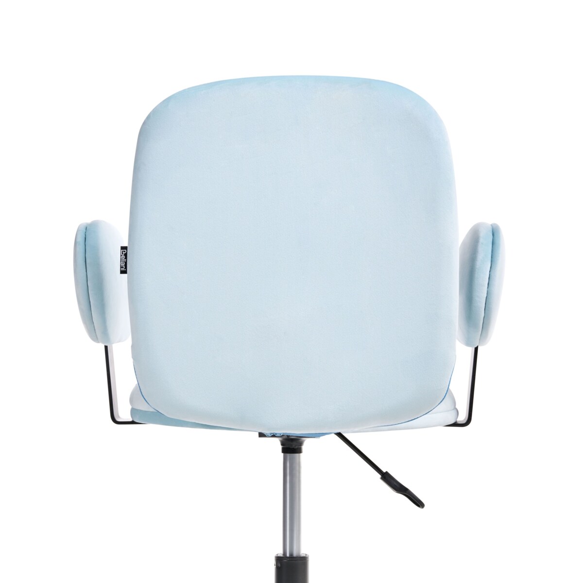 Krzesło obrotowe MORAGA Welur Błękitny