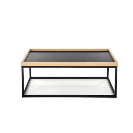 STOLIK KAWOWY Espada 100x60x39 cm płyta meblowa i stal