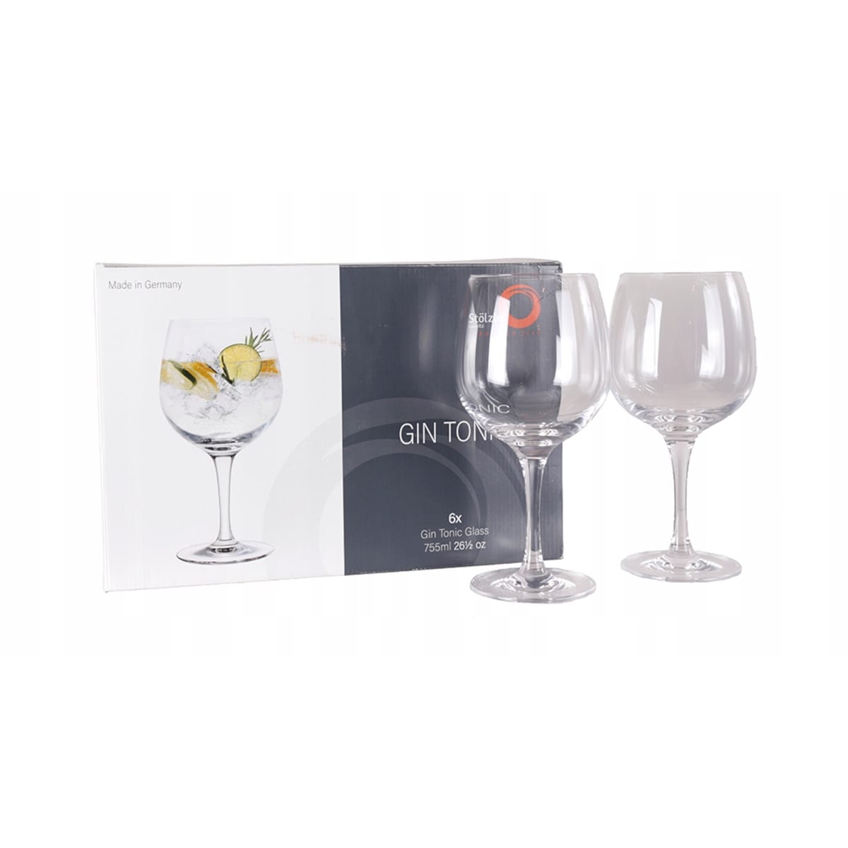 KIELISZEK szklany do WINA DRINKÓW 755ml KOMPLET 6