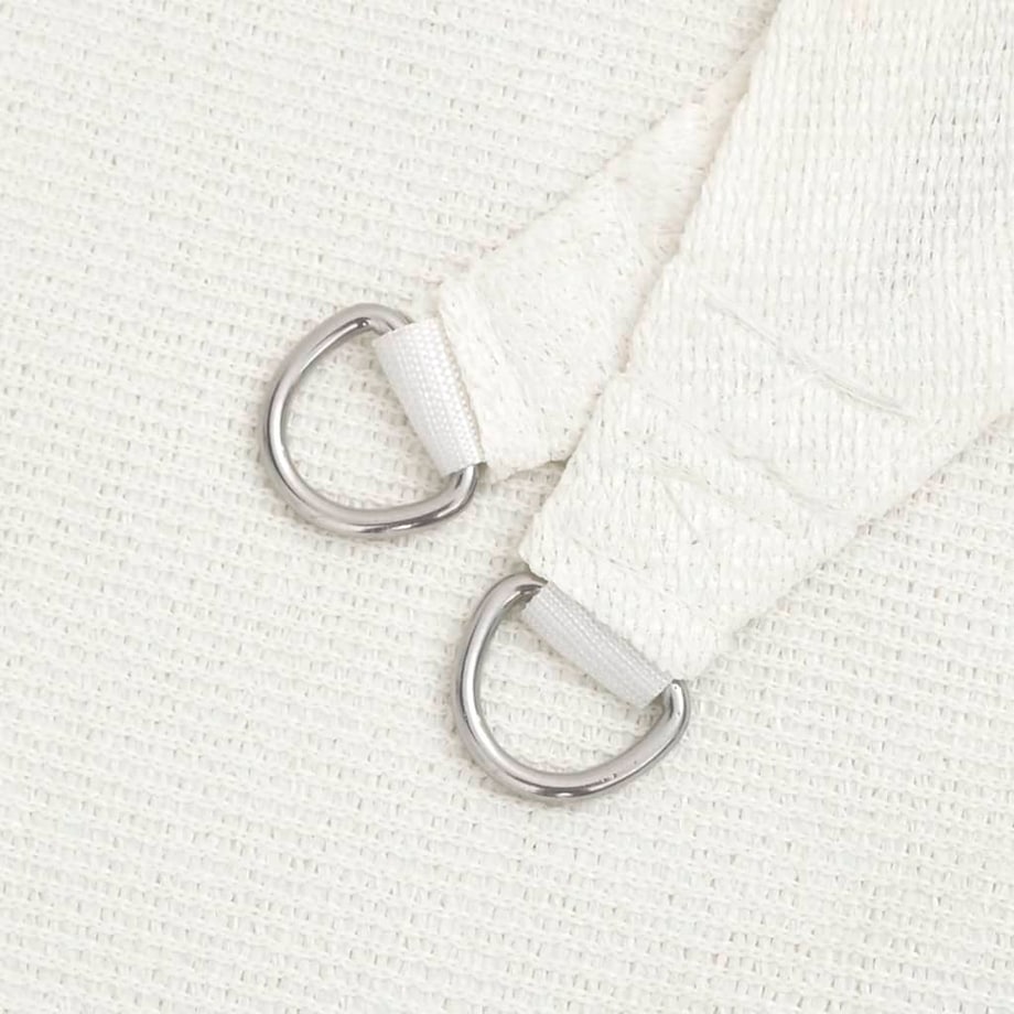 vidaXL Żagiel przeciwsłoneczny, 160 g/m², biały, 4x5x6,8 m, HDPE