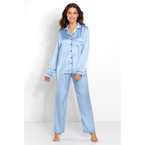 Piżama Classic Look Blue Blue, L