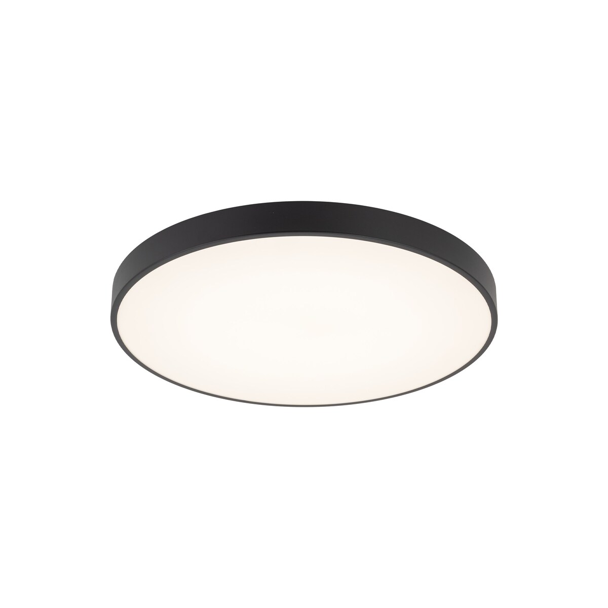 Lampa Sufitowa Łazienkowa Tk Lighting Velis Czarny Plafon Led 40W Ip54 Zmienna Barwa, Ściemniany