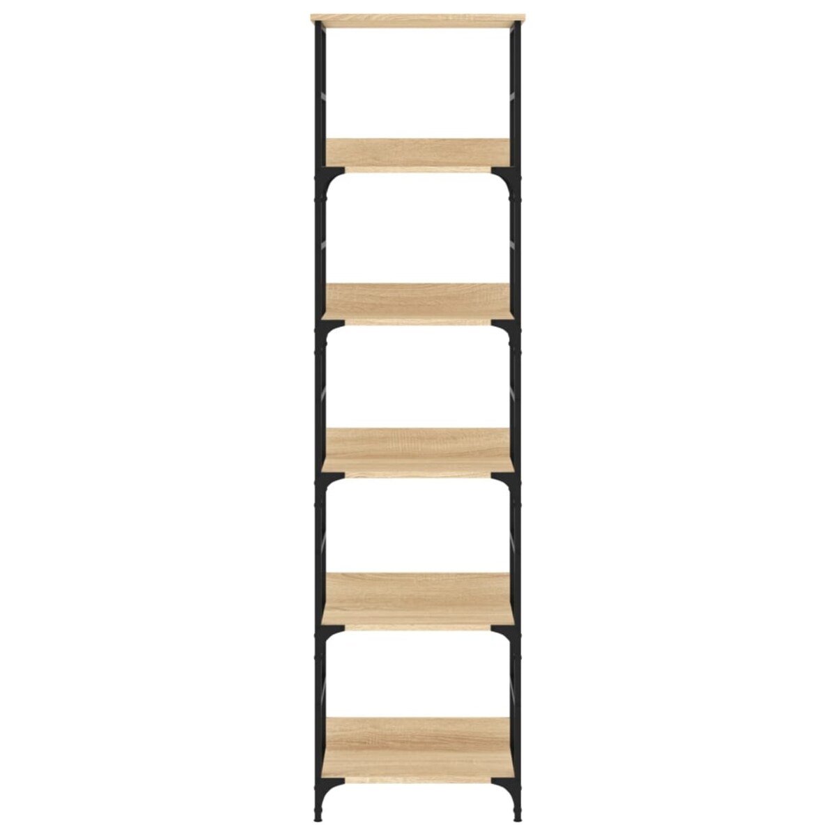 vidaXL Regał na książki Sonoma Oak 50x33x188,5 cm Drewno konstrukcyjne