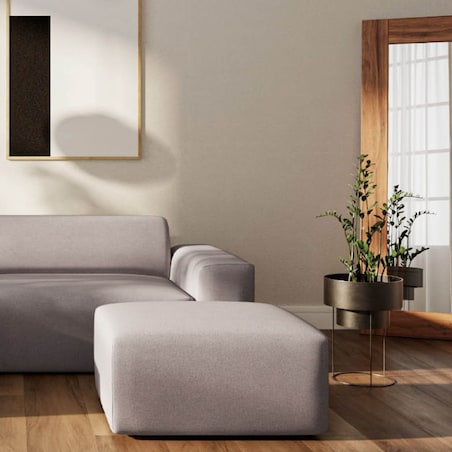 Villet Sofa narożna lewa szara