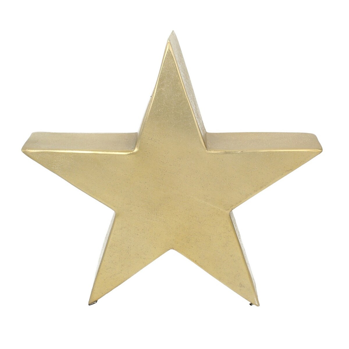 Dekoracja Christmas Star 38cm gold boże narodzenie, święta, świąteczne, złoty, 40 x 8 x 38 cm