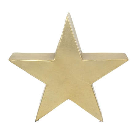 Dekoracja Christmas Star 38cm gold boże narodzenie, święta, świąteczne, złoty, 40 x 8 x 38 cm