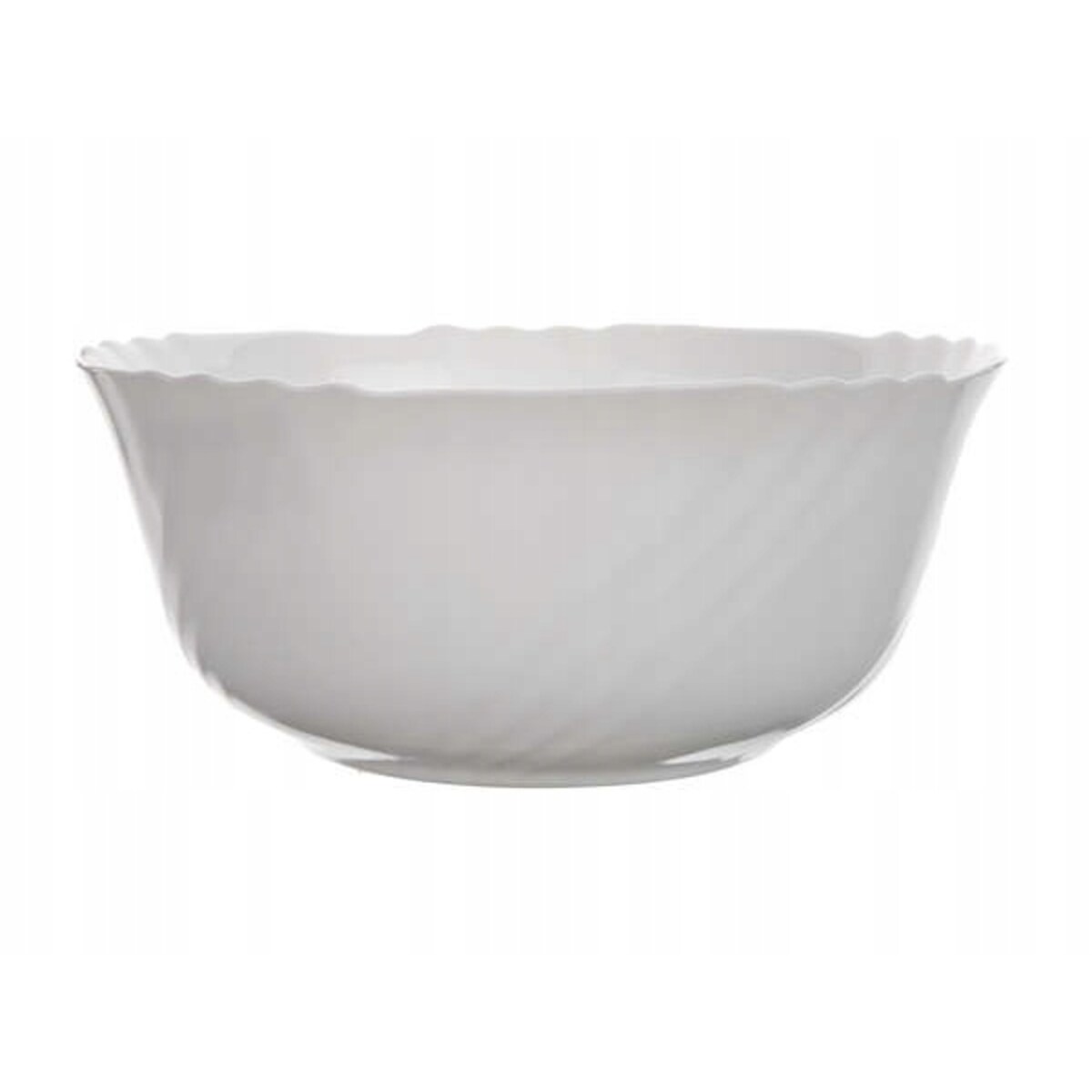 BIAŁA SALATERKA MISKA NA sałatki jedzenie przyjęcie komunia 23 cm BORMIOLI