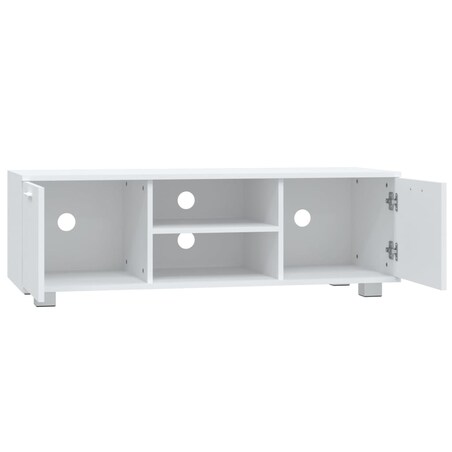 vidaXL Szafka pod TV, biały, 120x40,5x35 cm, materiał drewnopochodny