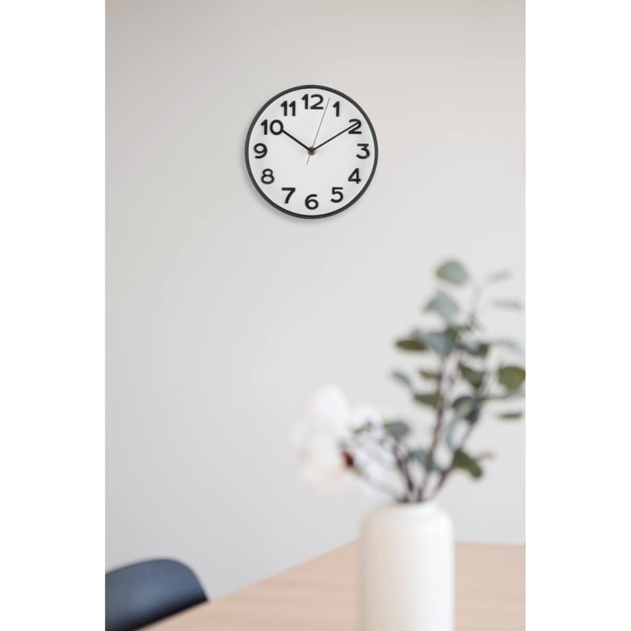 Zegar ścienny z dużymi cyframi, Ø 20 cm, ORA