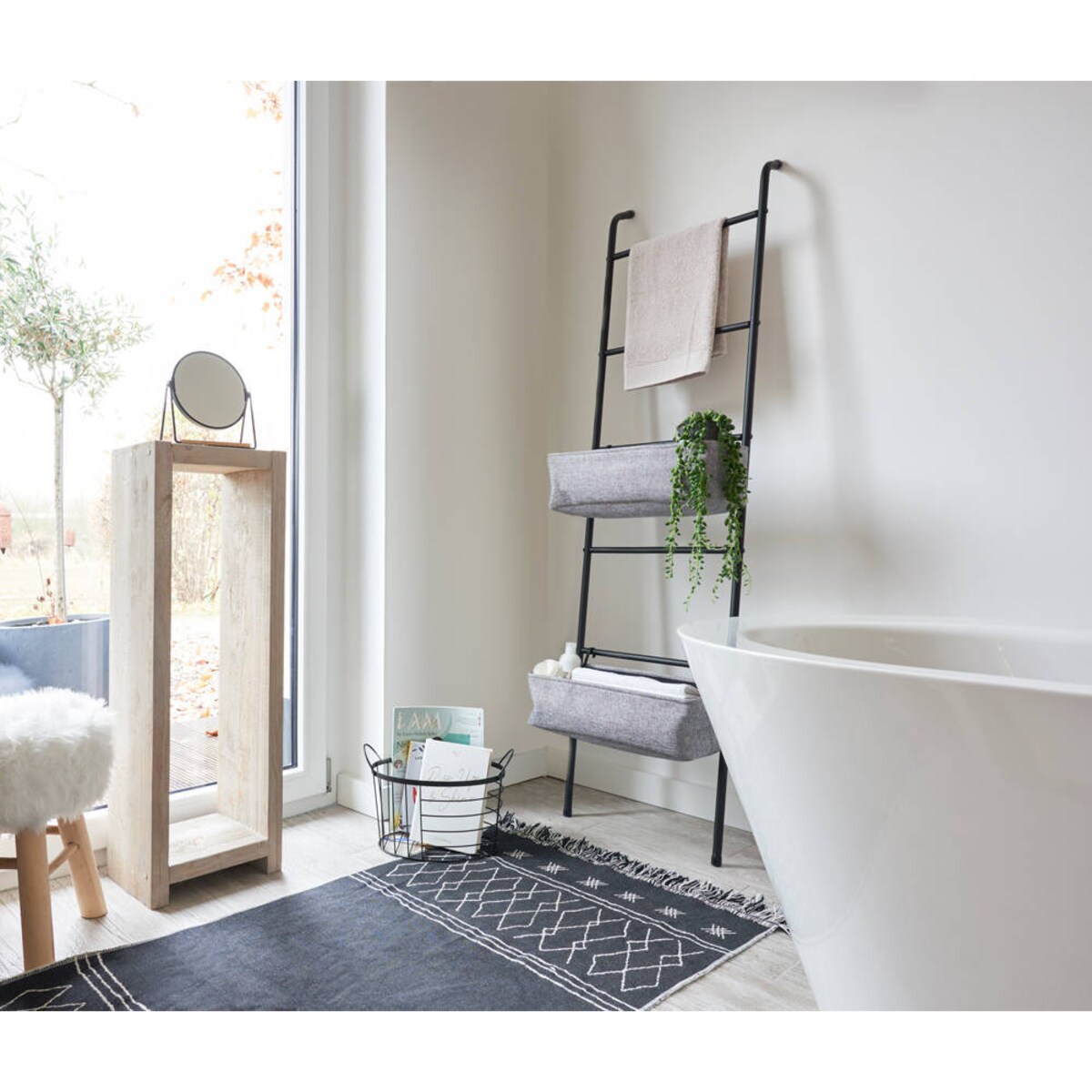 Lusterko kosmetyczne dwustronne, Ø 17,5 cm, ZELLER