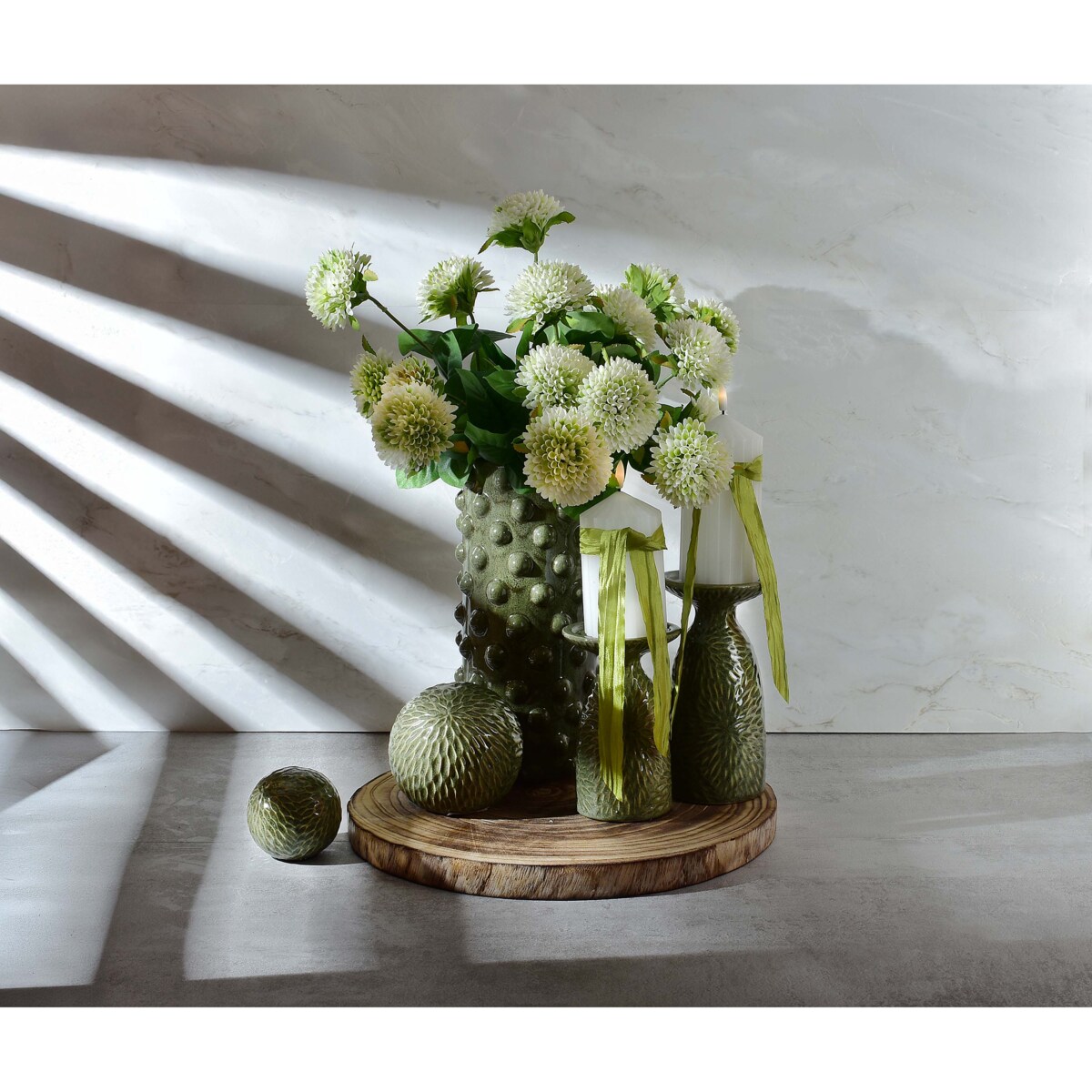 SAGGIO PATTERN Kula dekoracyjna 12x12x11cm