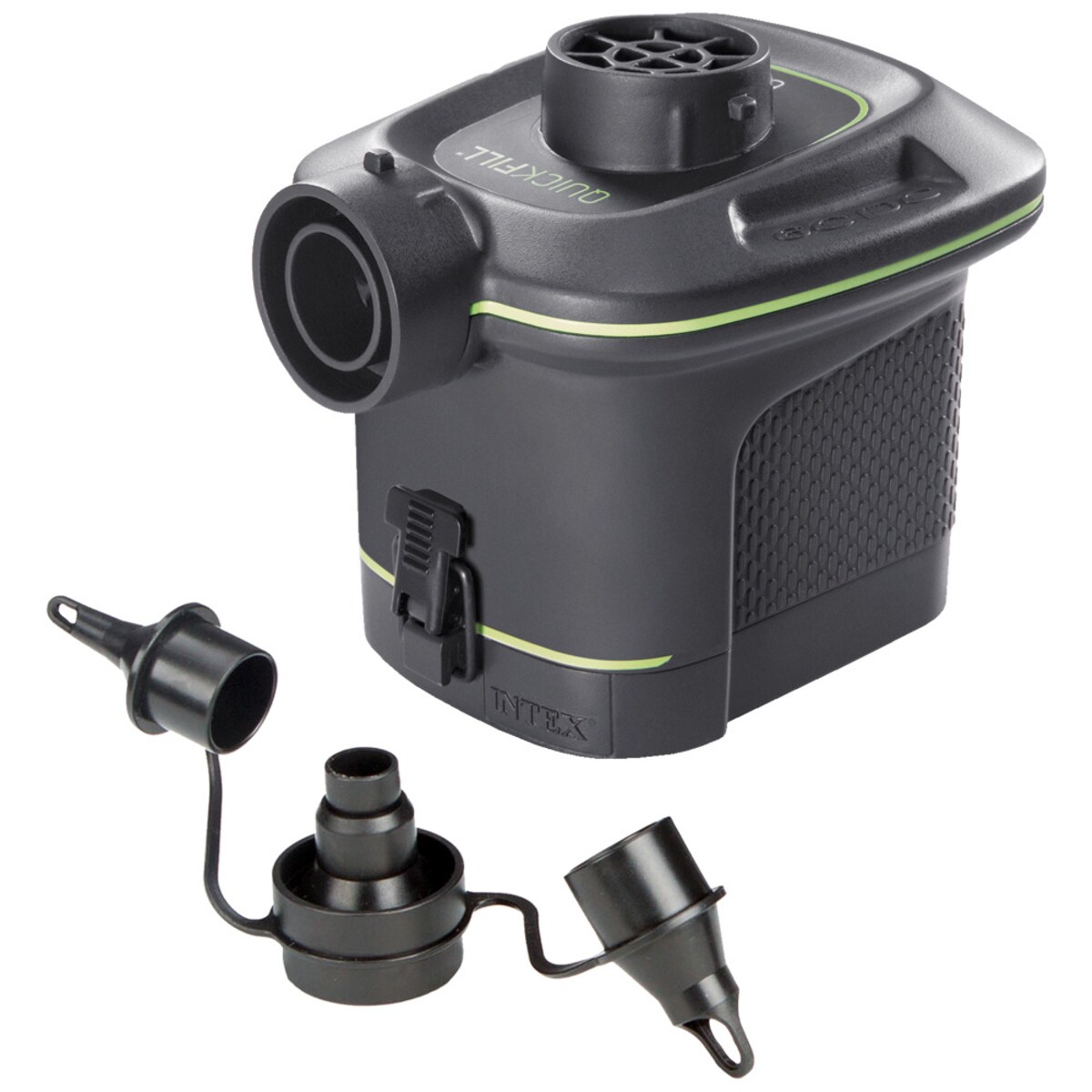 Materac welurowy 191x99x25 cm z pompką INTEX