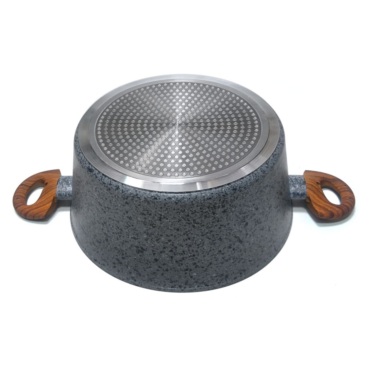 Zestaw garnków z powłoką granitową Wood Line 12 ele. KLAUSBERG