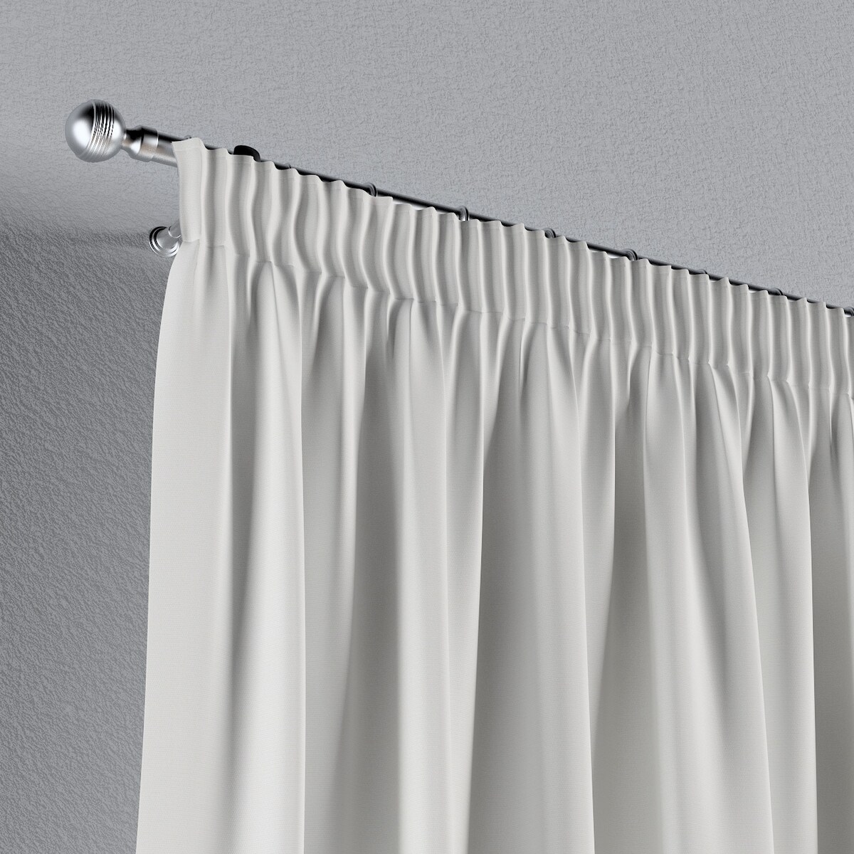 Zasłona na taśmie marszczącej 1 szt. 130x245 biały