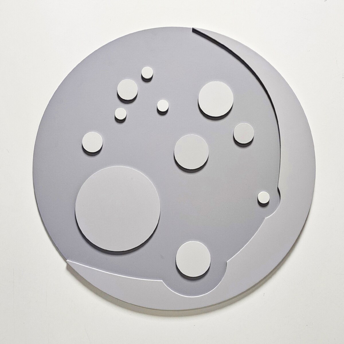 Dekoracja Ścienna Księżyc - Ozdoba do Pokoju Dziecięcego