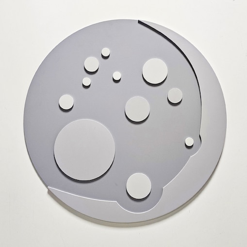 Dekoracja Ścienna Księżyc - Ozdoba do Pokoju Dziecięcego