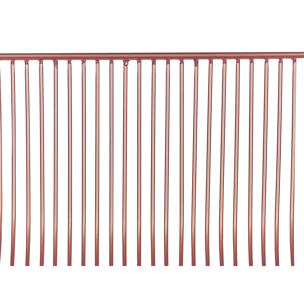 Zestaw 2 krzeseł barowych metalowy złoty róż FREDONIA