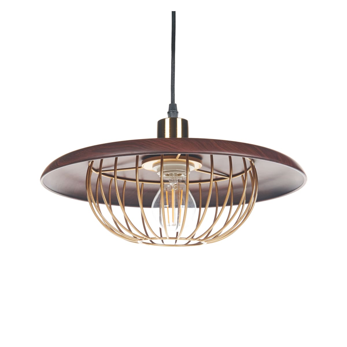 Lampa wisząca TORDILLO Metal Złoty