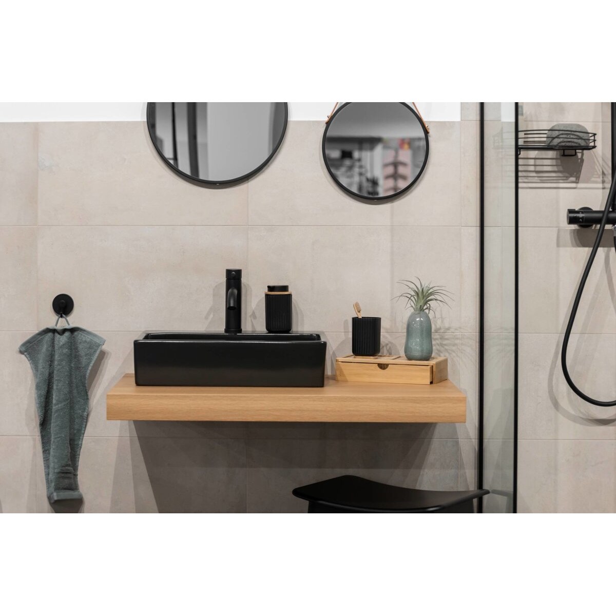 Szufladka na kosmetyki ALLEGRE BAMBOO, 28 x 6 x 14 cm, WENKO