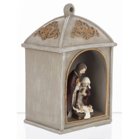 Dekoracja świąteczna 11x7x6 cm KAPLICZKA