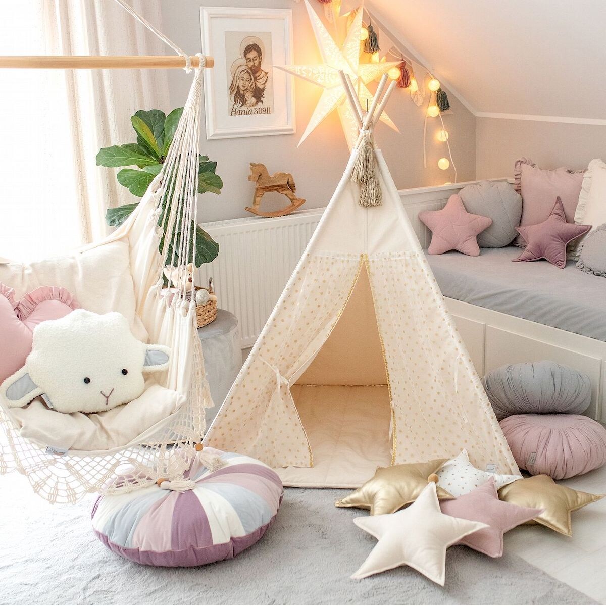 Poduszka Sheep, przytulanka owieczka