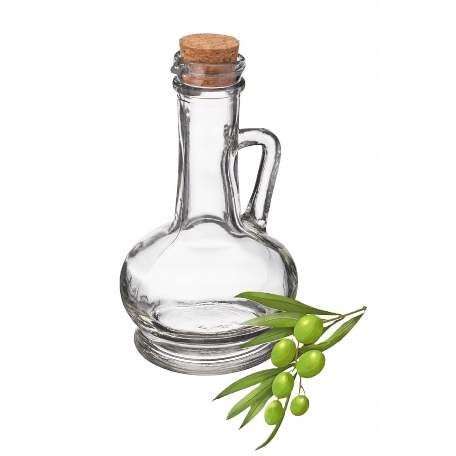 KARAFKA BUTELKA na olej przyprawy kuchenna 240 ml dom restauracja korek