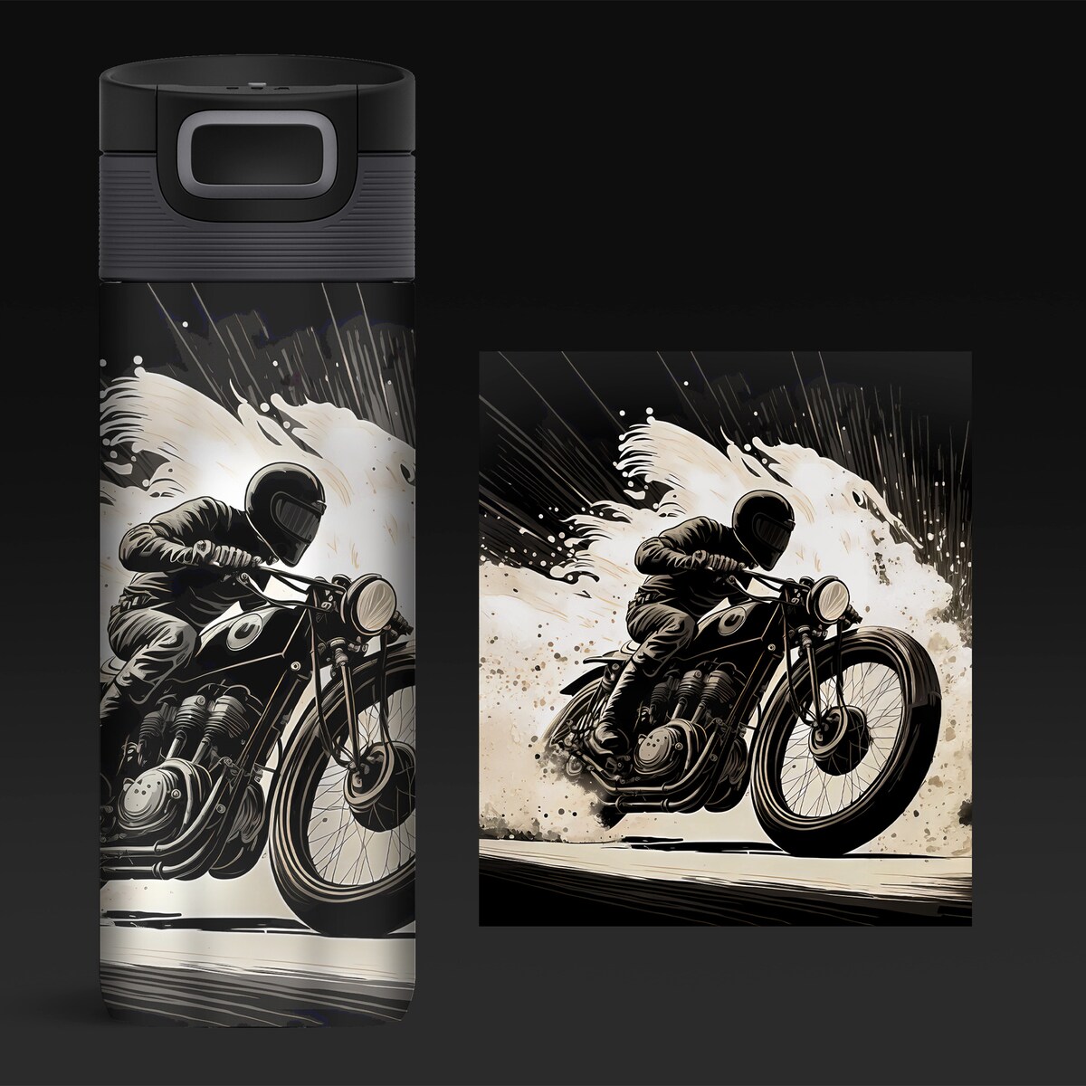 Edycja limitowana - Kambukka kubek termiczny Olympus 500ml - Motorcyclist