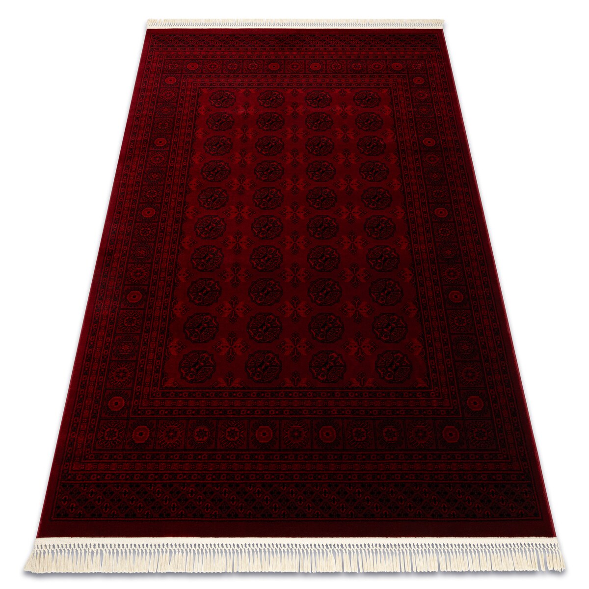 Dywan ORIENT 6889 bordo / czarny Buchara, 180x270 cm