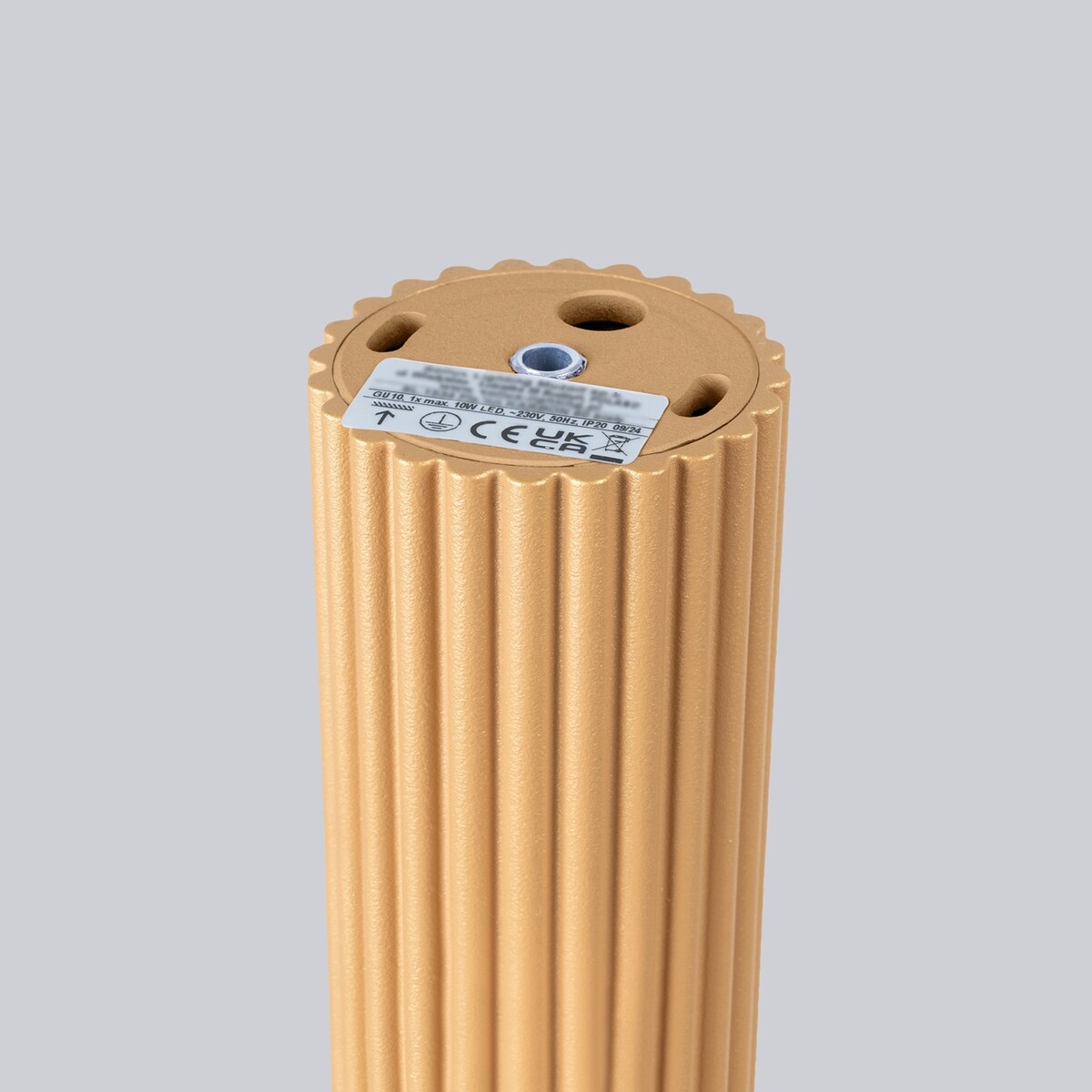 Plafon KARBON 60 złoty