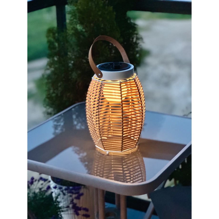 Lampa solarna LED 30 cm stojąca do ogrodu