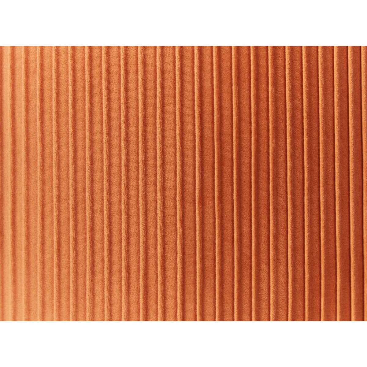 Zestaw 2 welurowych pufów ze schowkiem pomarańczowy MIRAMAR