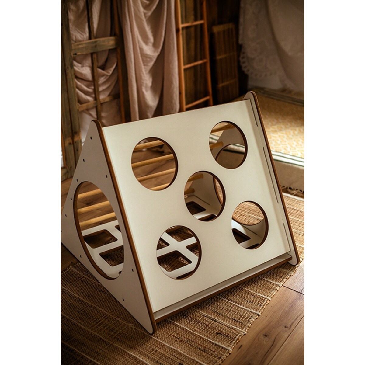 Trójkąt wspinaczkowy dla dzieci drewniany GUGI CERTYFIKOWANY